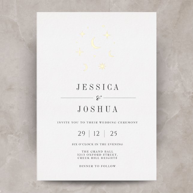 Celestial Minimalist Star Moon Elegant (Creator Uploaded)