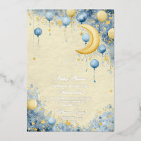 Celestial Moon and Stars Baby Shower