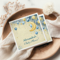 Celestial Moon and Stars Baby Shower