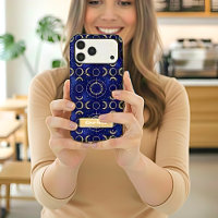 Celestial Moon and Stars Pattern Personalized
