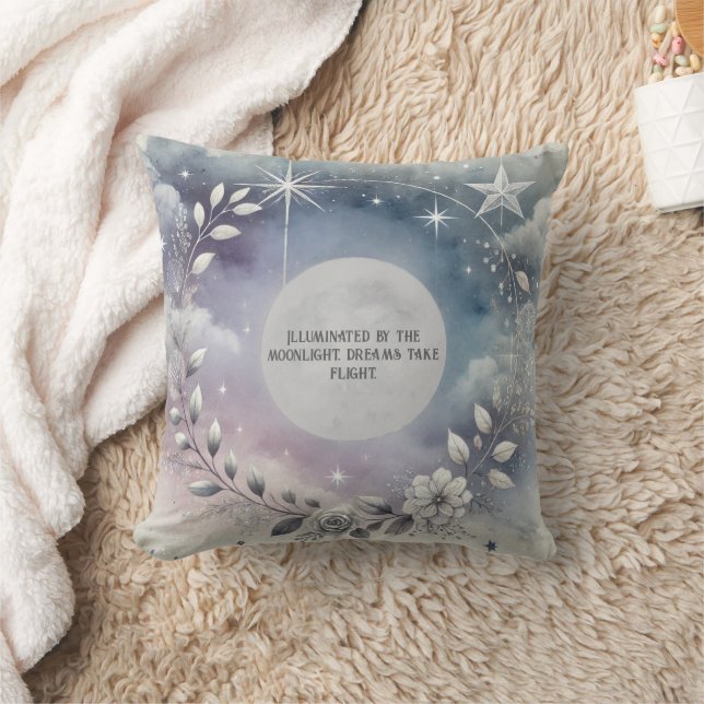 Celestial Moon  Cushion (Blanket)