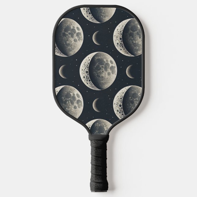 Celestial Moon Phase (1) Pickleball Paddle (Front)