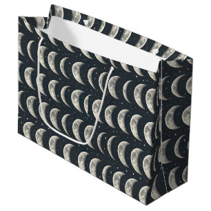 Celestial Moon Phase (2) Large Gift Bag