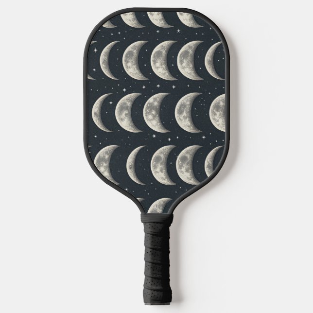 Celestial Moon Phase (3) Pickleball Paddle (Front)