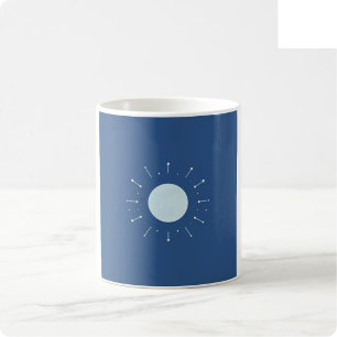 Celestial Moon Phase Mug - Teal & Violet
