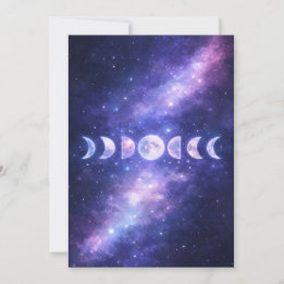 Celestial Moon Phases Mother’s Day Card