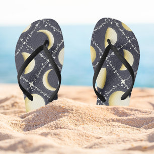 Celestial Moon Phases Pattern Thongs
