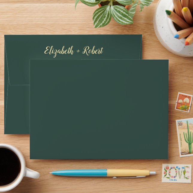 Celestial Moon Stars Frame  Envelope (Desk)