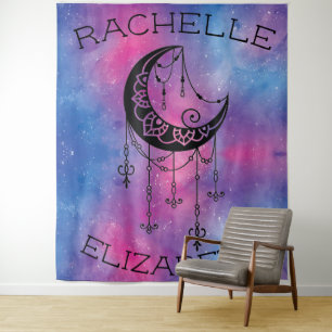 Celestial Moon Tapestry