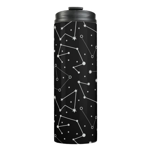 Celestial Moon Theme Thermal Tumbler (Front)