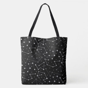 Celestial Moon Theme Tote Bag
