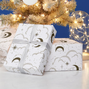 Celestial Moon Theme  Wrapping Paper