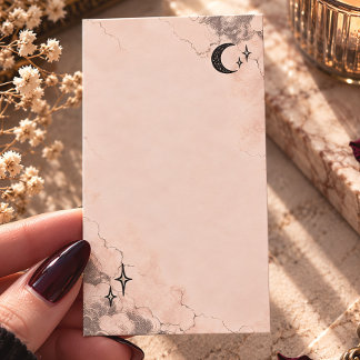 Celestial Moon Vintage Gothic Business Card