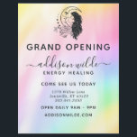 Celestial Mystic Moon Goddess Rainbow Business Flyer<br><div class="desc">Celestial Mystic Moon Goddess Rainbow Business Flyer.</div>