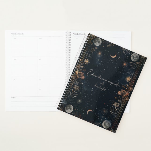Celestial Mystique Planner/Notebook Planner (Display)