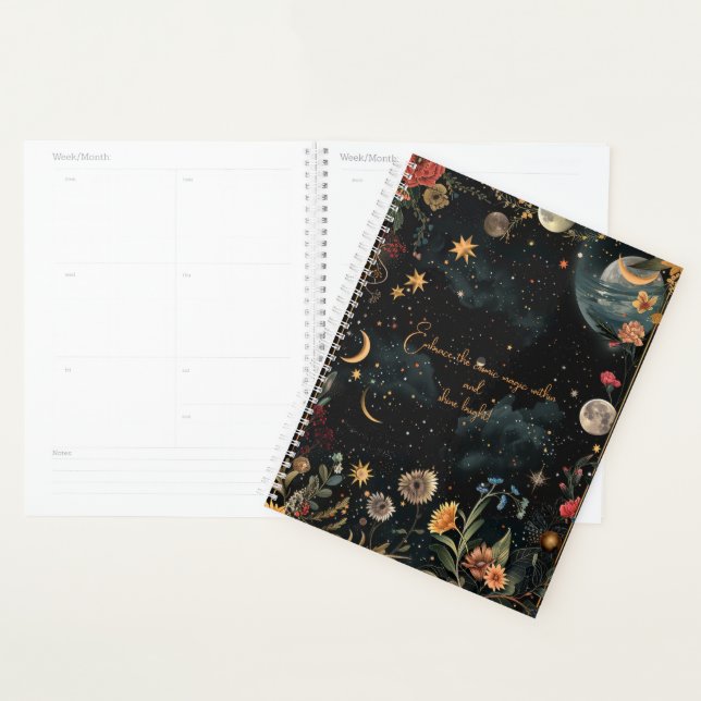 Celestial Mystique Planner/Notebook Planner (Display)