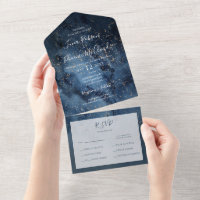 Celestial Night Sky | Gold Seal And Send