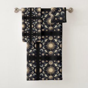 Celestial Night Sky Towel Set