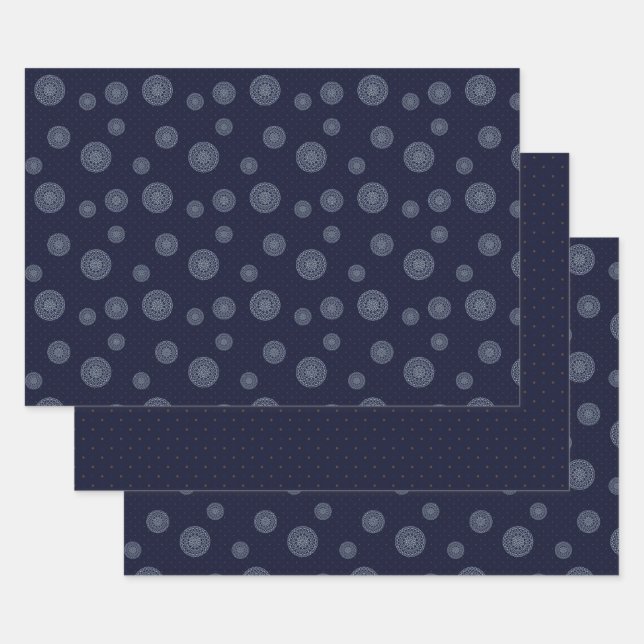 Celestial Night Wrapping Paper Set (Set)