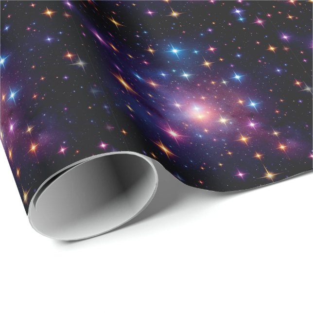 Celestial Noir  Wrapping Paper (Roll Corner)