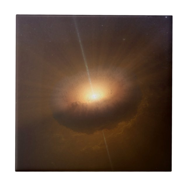 Celestial Object Cx330. Ceramic Tile (Front)