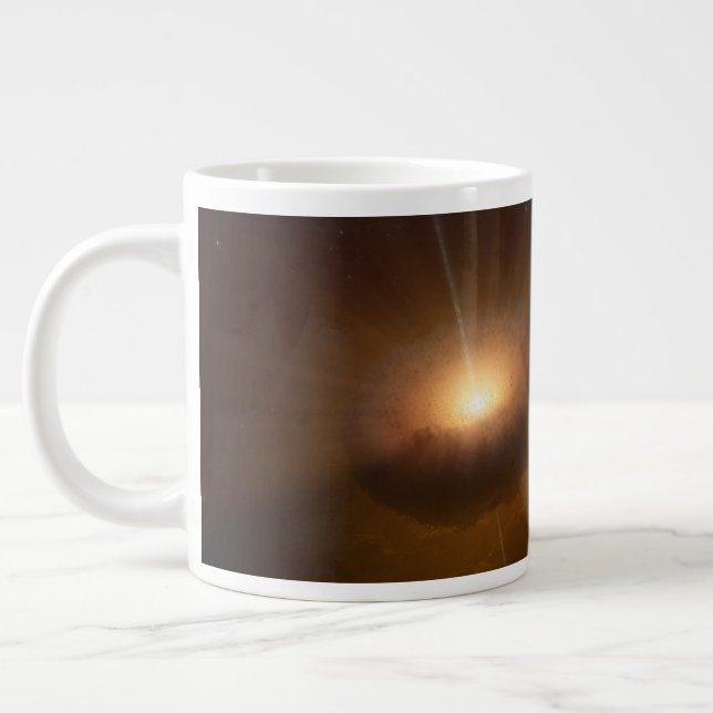 Celestial Object Cx330. Large Coffee Mug (Left)