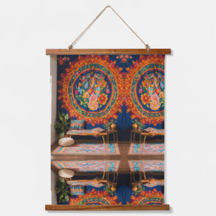 Celestial Occult Tapestry – Alchemy & Mysticism Wa