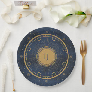 celestial paper plate
