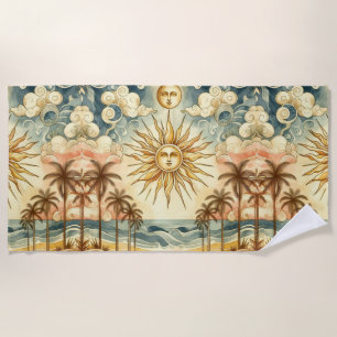 Celestial Paradise Beach Towel