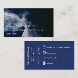 Celestial Passage Winged Angel Business Card