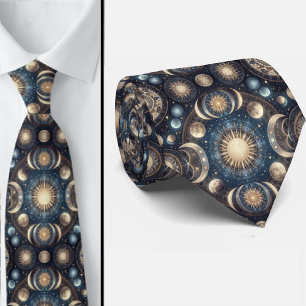 Celestial Pattern  Tie