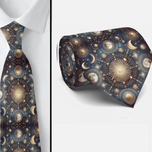 Celestial Pattern  Tie