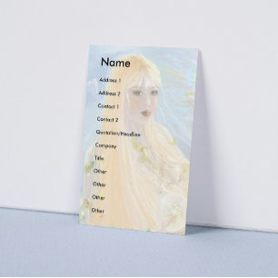 Celestial Peacoxk Business Card
