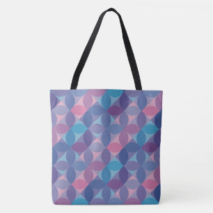 Celestial Petal Waves Tote Bag