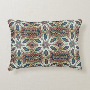 Celestial Petals of Infinity Decorative Cushion