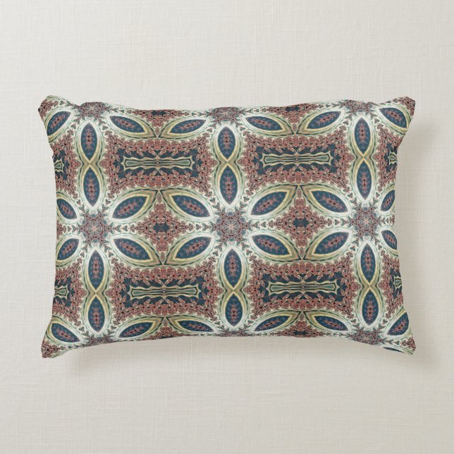 Celestial Petals of Infinity  Decorative Cushion (Front)
