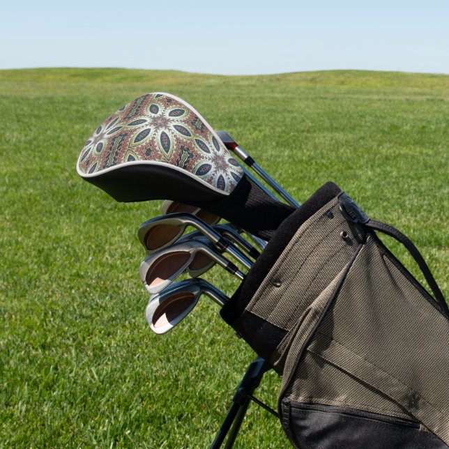 Celestial Petals of Infinity Golf Head Cover (In Situ)