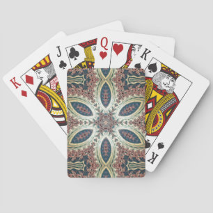 Celestial Petals of Infinity Playing Cards
