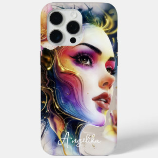 Celestial Phone Cover Painted Woman Fantasy Lover 