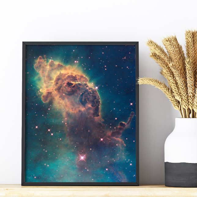 Celestial Photo Stellar Jet in Carina Nebula Poster (Jet in Carina Print)