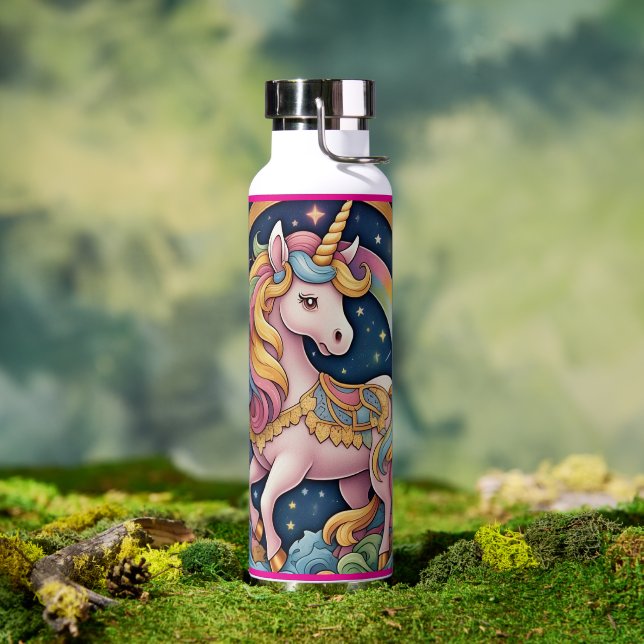 "Celestial Playful Elegance" Water Bottle (Outdoor)