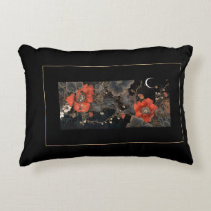 Celestial Poppies  Decorative Cushion