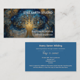 Celestial Portal Tree of Life Business Card