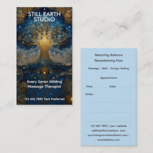 Celestial Portal Tree of Life Business Card