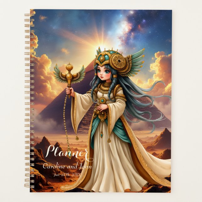 Celestial Priestess of the Golden Pyramid. Planner (Front)