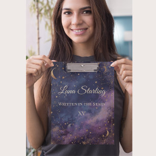 Celestial Quinceañera, custom Clipboard