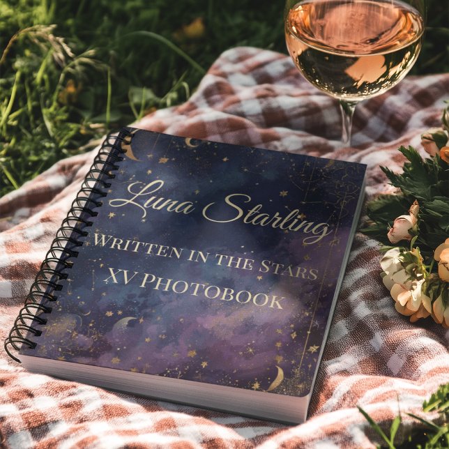 Celestial Quinceañera, custom Notebook (Creator Uploaded)
