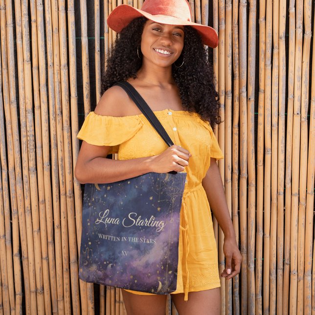 Celestial Quinceañera, custom Tote Bag (Creator Uploaded)