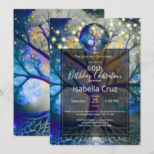 Celestial Radiance Tree of Life Invitation
