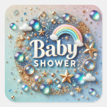 Celestial Rainbow Baby Shower 